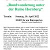 Rund um die Ruine Hornberg